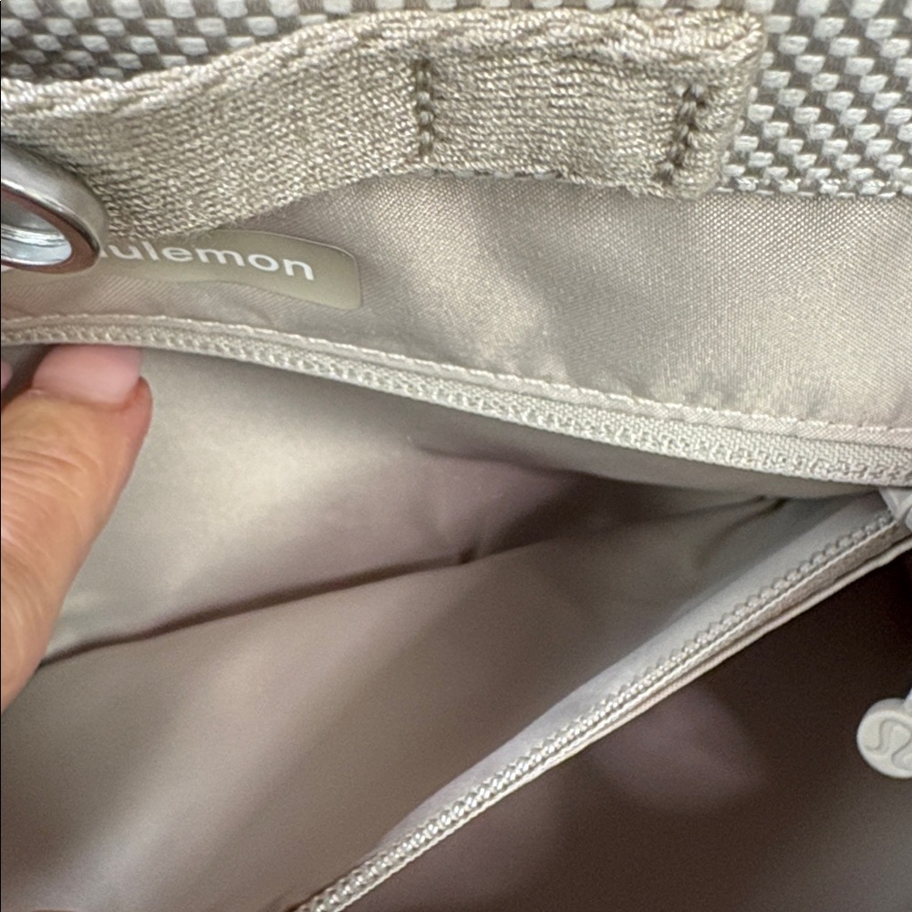 SOLD IN STORE Lululemon Mini Structured Canvas Crossbody Tote - Picture 6 of 9